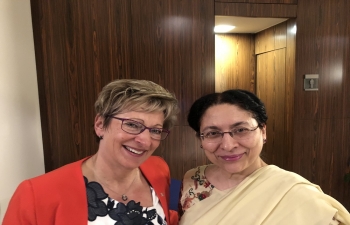 Ambassador met H.E. Ms. Marta Nováková, Minister of Industry and Trade on 26 March, 2019