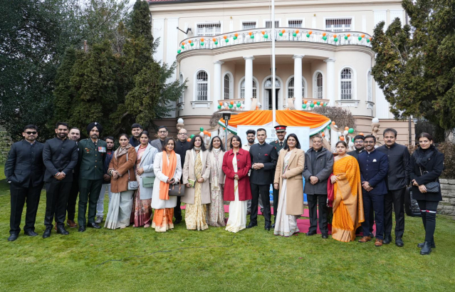 A Vibrant Celebration of India’s 76th Republic Day in Prague!