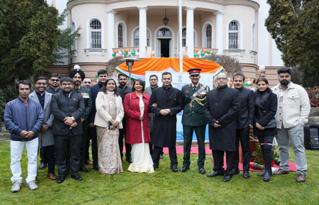 A Vibrant Celebration of India’s 76th Republic Day in Prague!