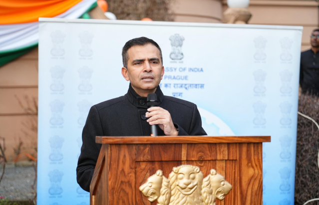 A Vibrant Celebration of India’s 76th Republic Day in Prague!