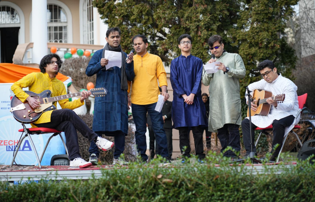 A Vibrant Celebration of India’s 76th Republic Day in Prague!