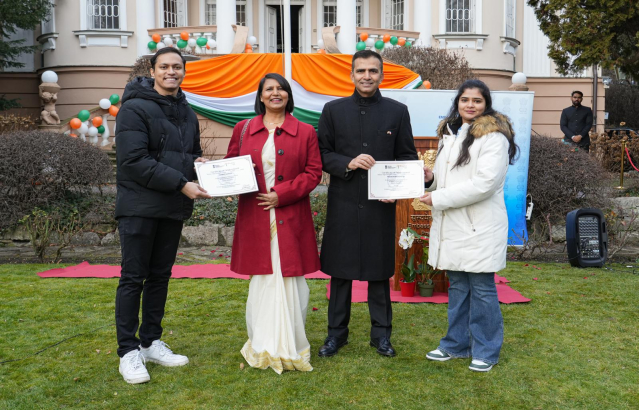 A Vibrant Celebration of India’s 76th Republic Day in Prague!