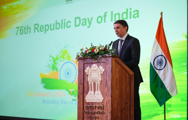 A grand reception to mark the 76th Republic Day of India